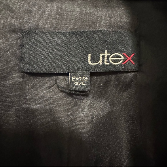 Utex Black Teddy Jacket for Women - Picture 3 of 7